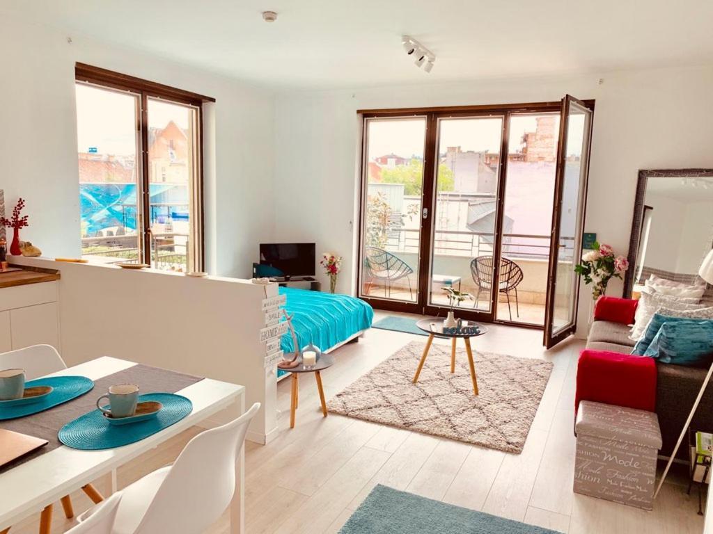 Sunny Deluxe Apt. & Terrace * Budapešť