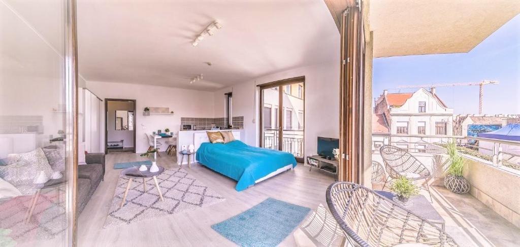 Apartmán Sunny Deluxe Apt. & Terrace Budapešť